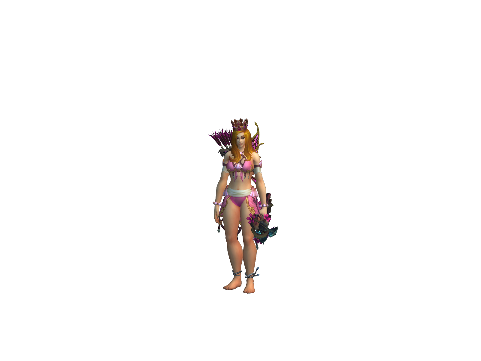 Elegrace 3D character render