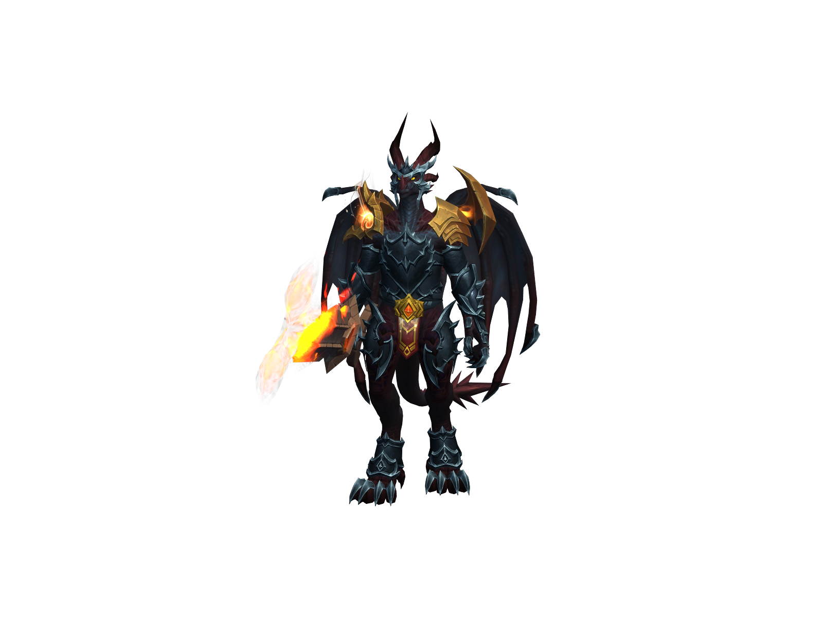 Scarletfïre 3D character render
