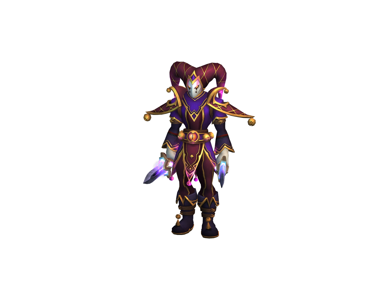 Vanishes 3D character render