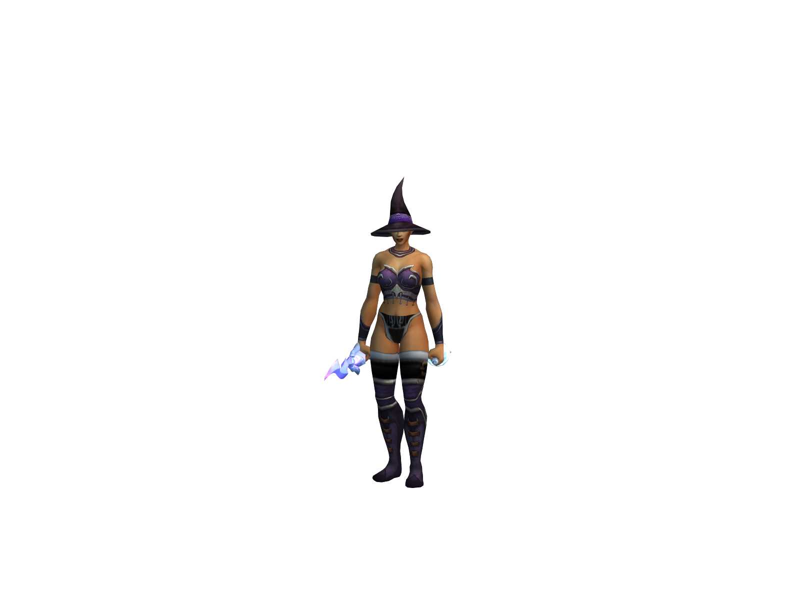 Burittney 3D character render