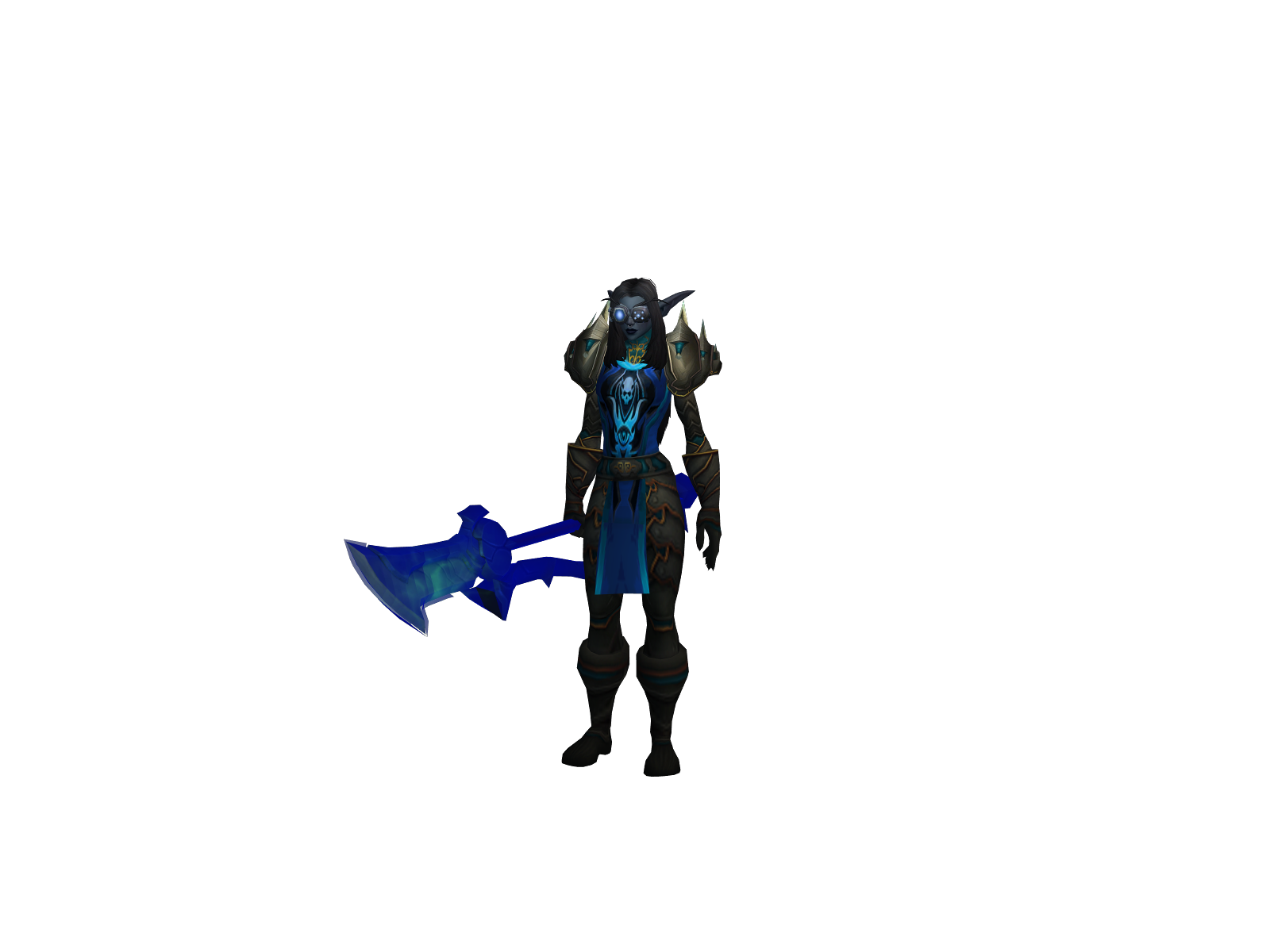 Zerogh 3D character render