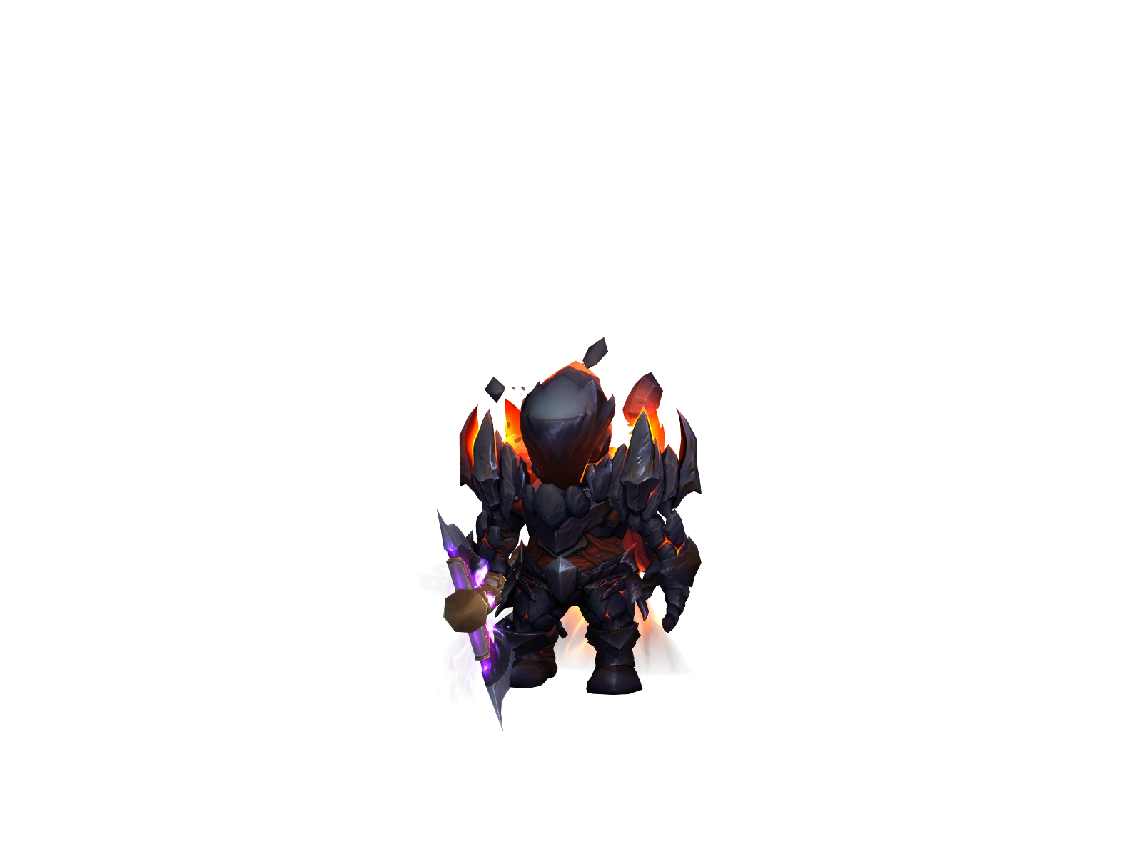 Buffwarpls 3D character render