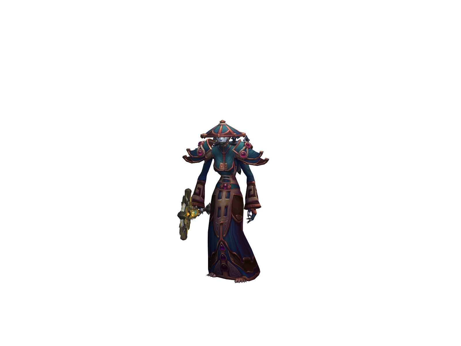 Papedesmorts 3D character render