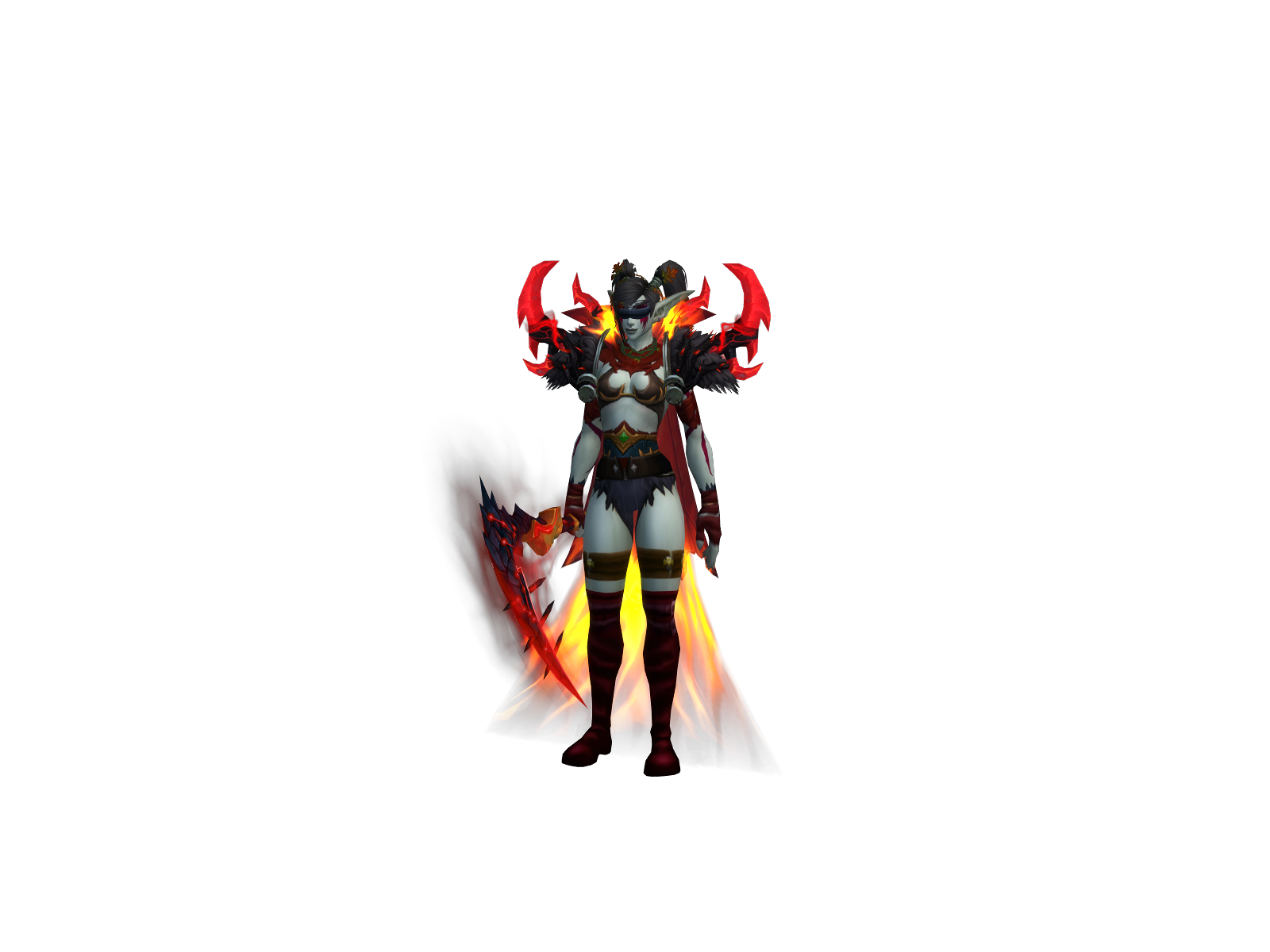 Arlaylva 3D character render