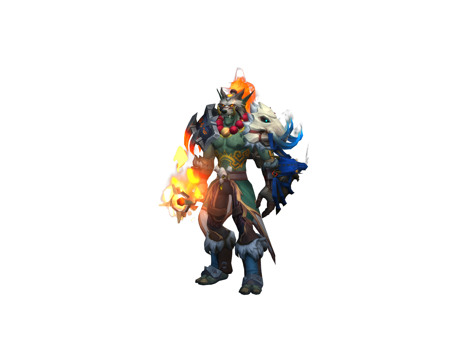 Mehealupay 3D character render