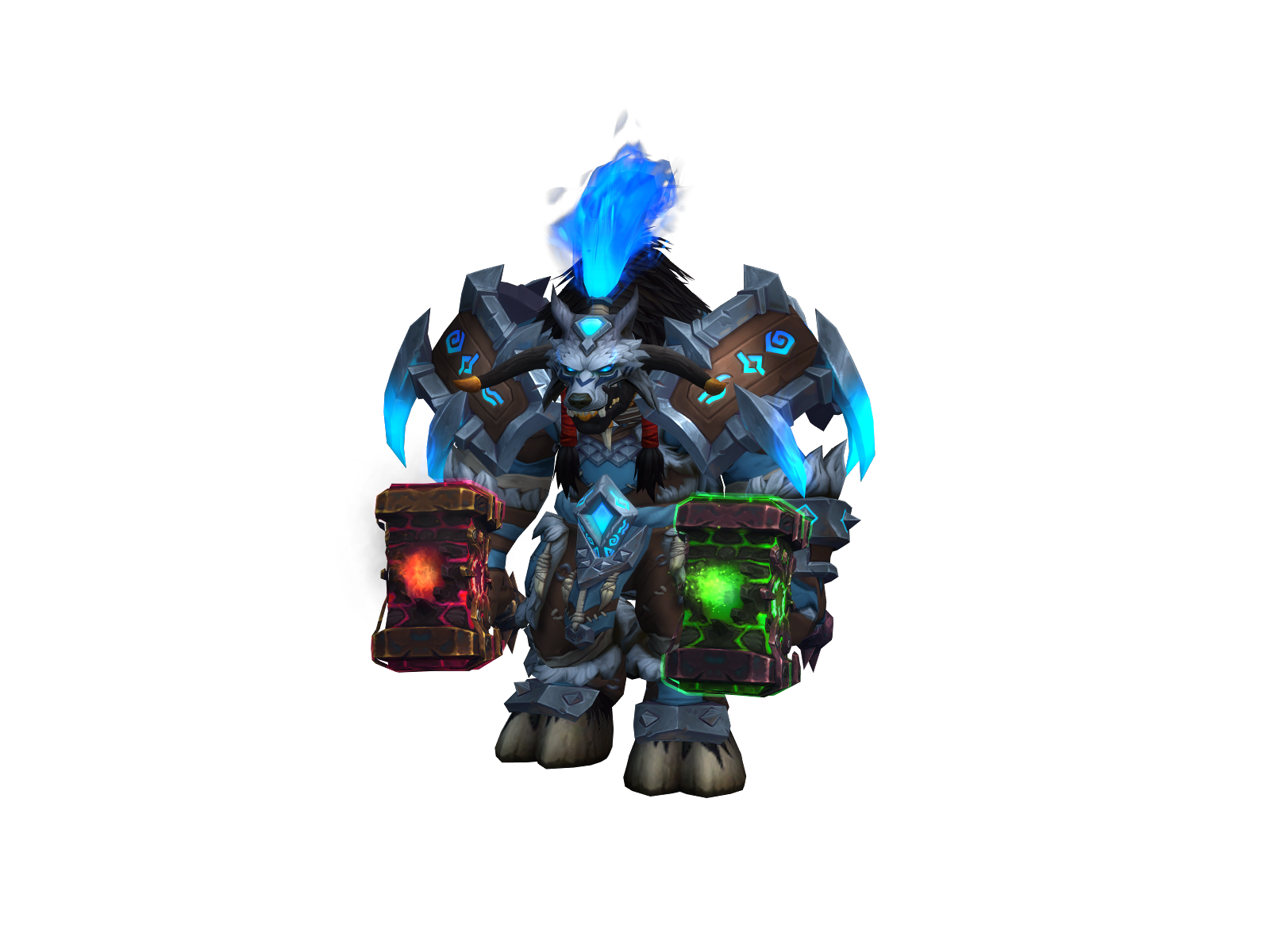 Borraat 3D character render