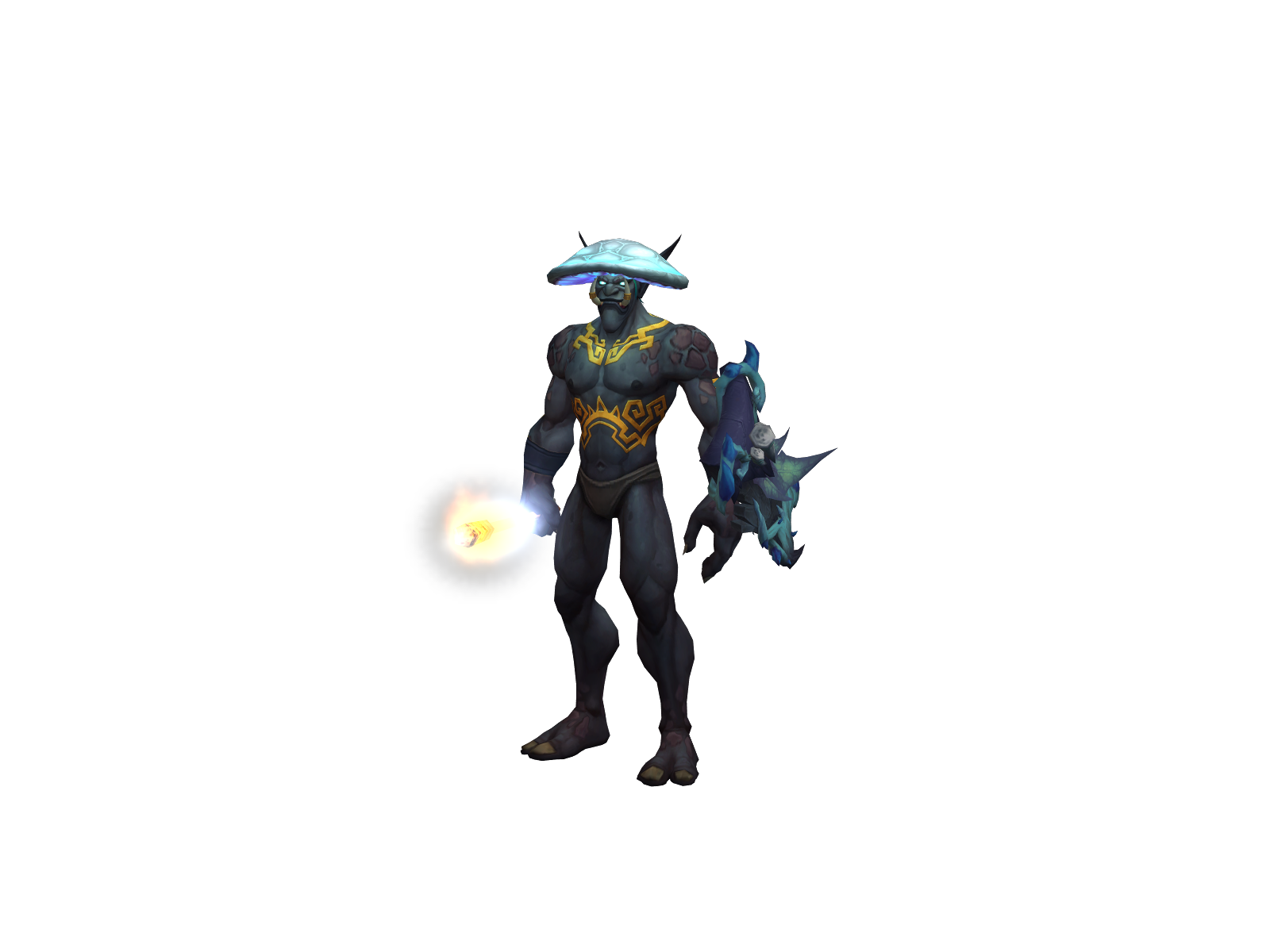 Zulthunda 3D character render