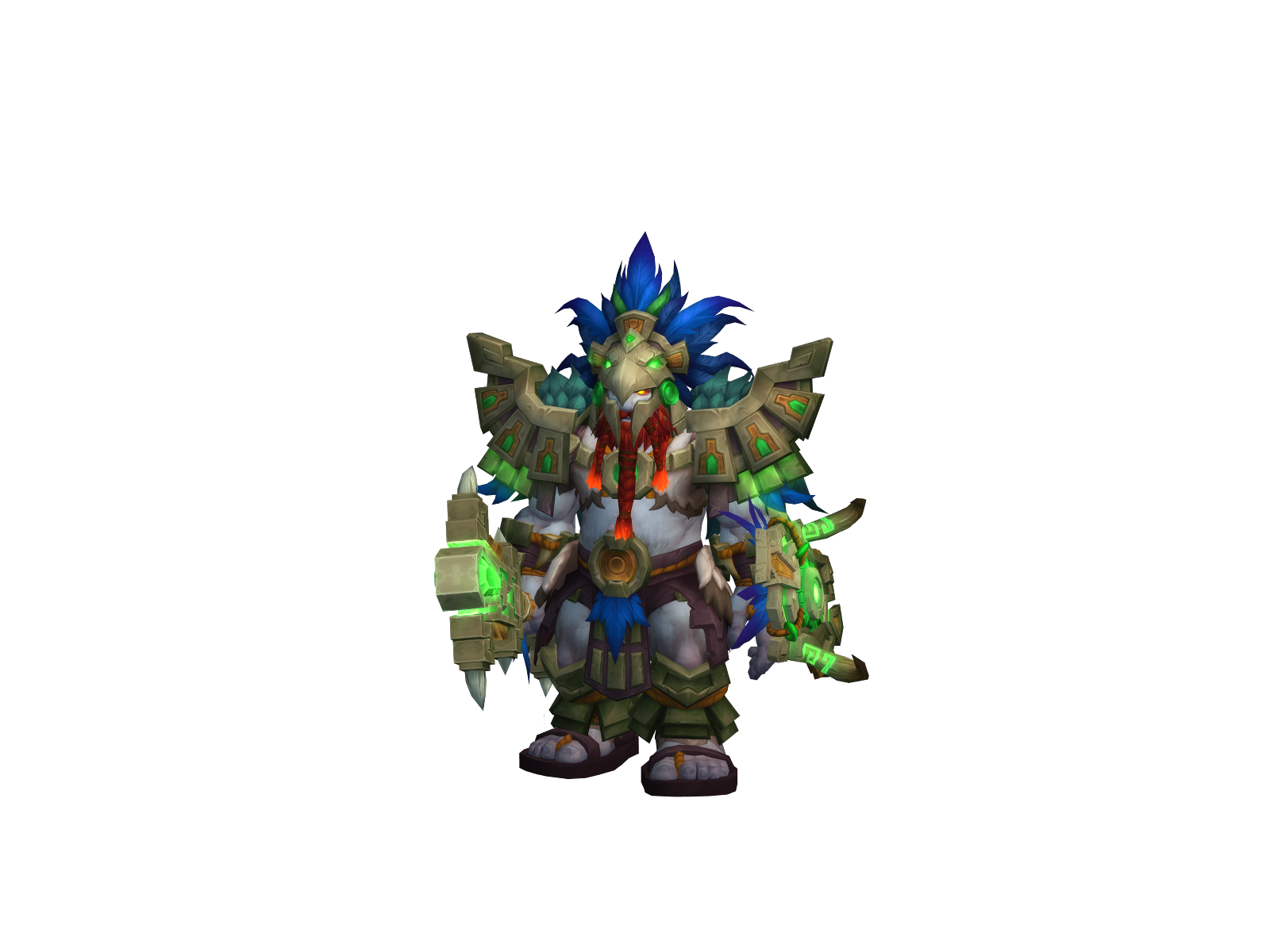 Shalamanvirg 3D character render
