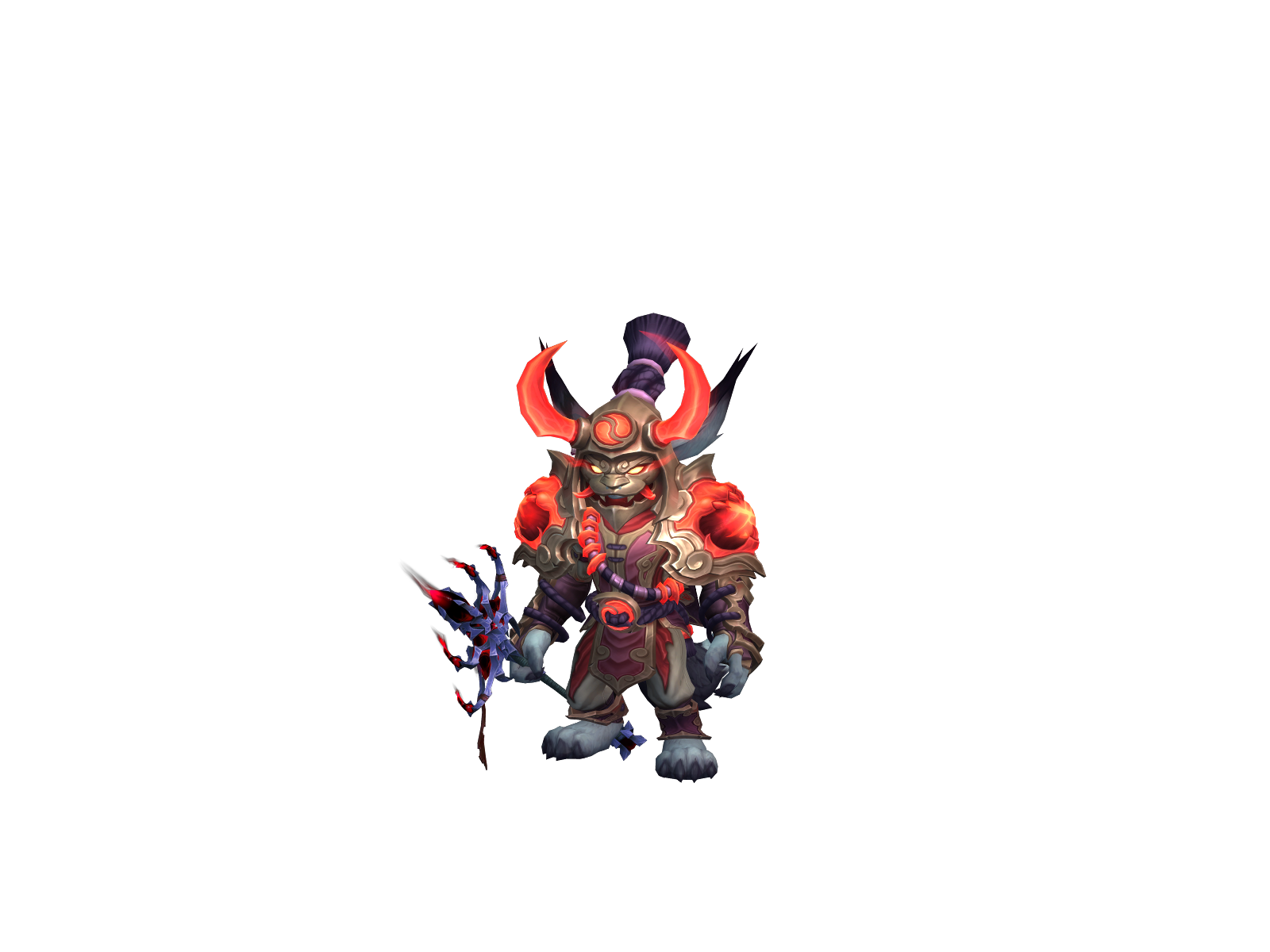 Apocmonkhord 3D character render