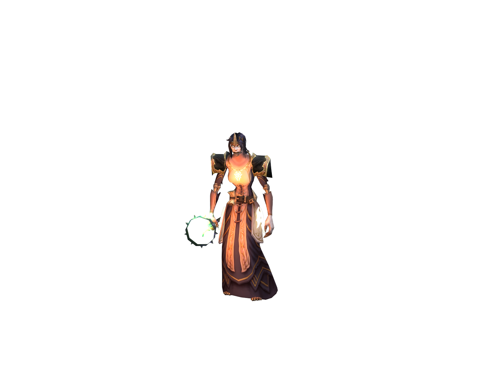 Elv 3D character render