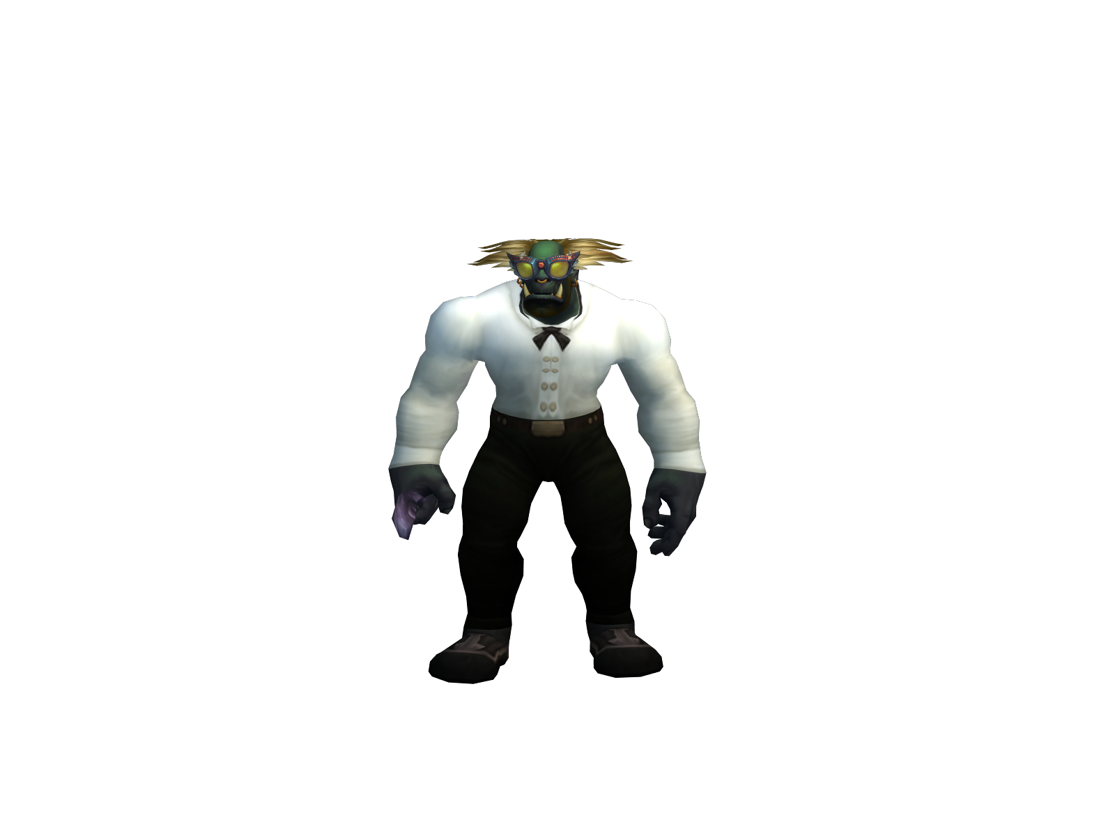 Thickgrandma 3D character render