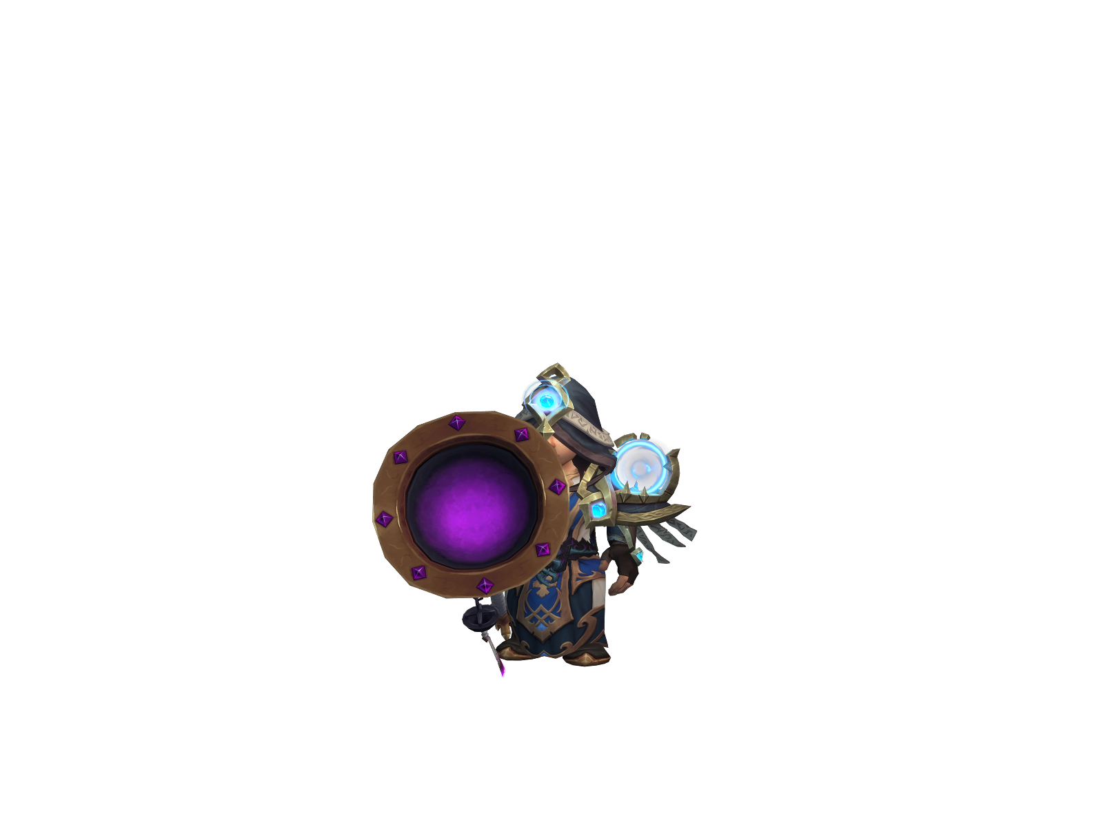 Ziino 3D character render