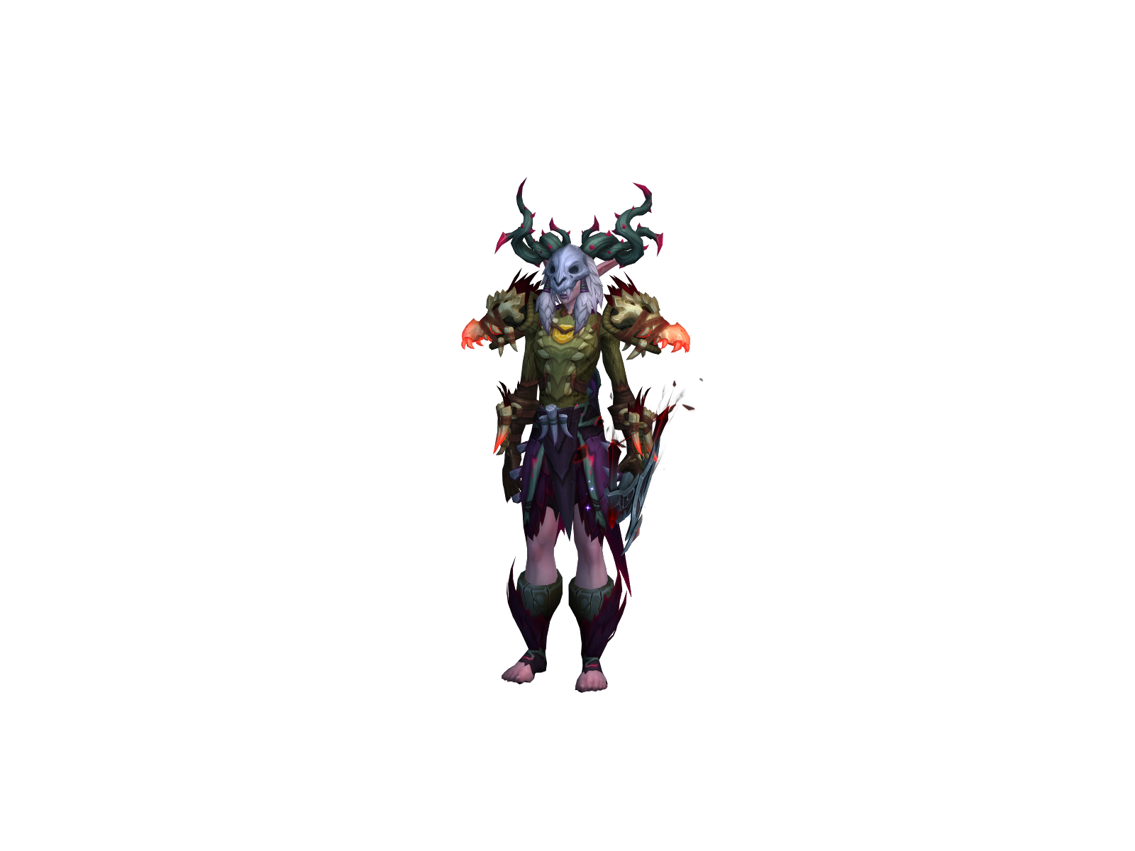 Toti 3D character render