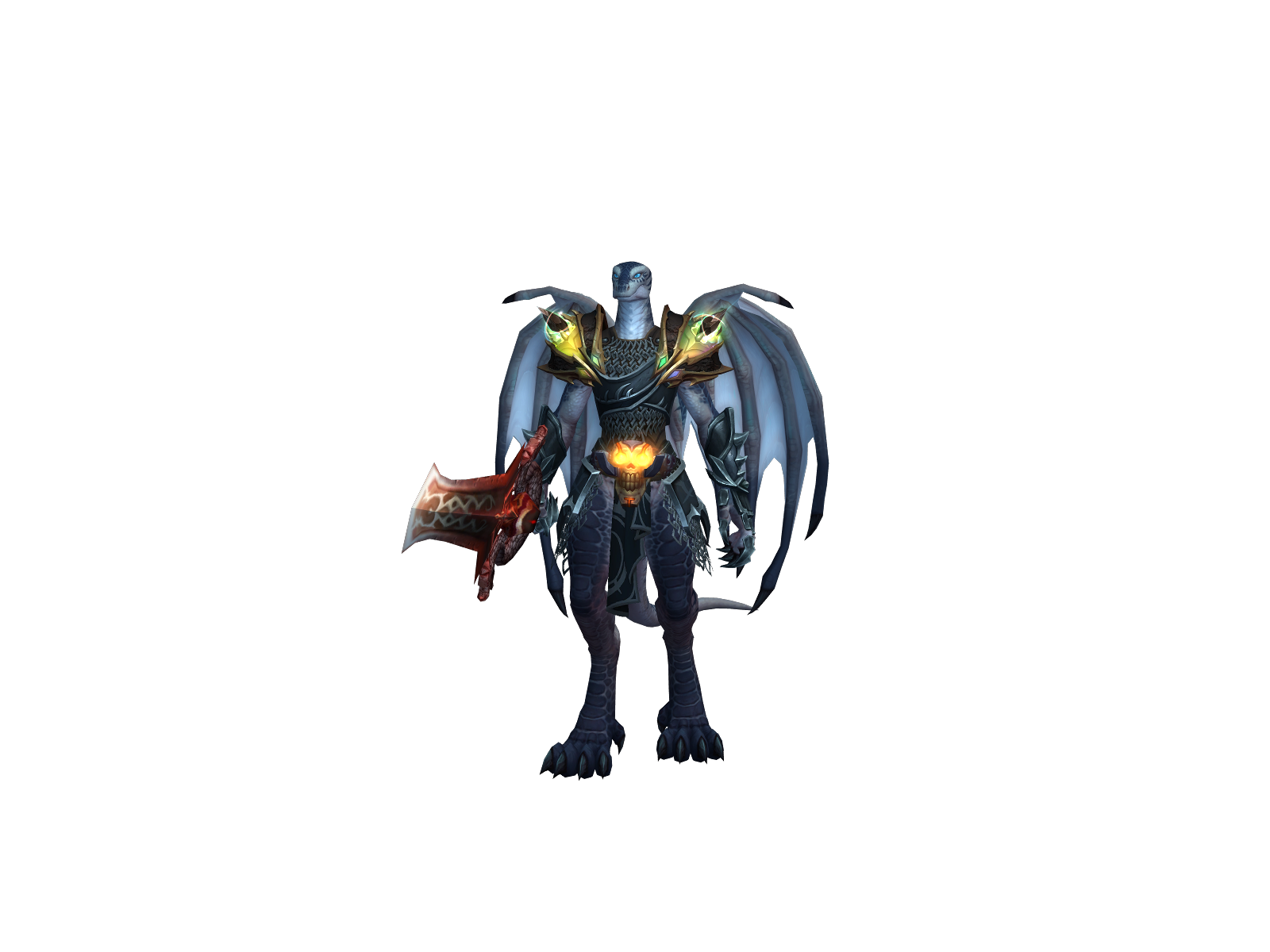 Chìlly 3D character render