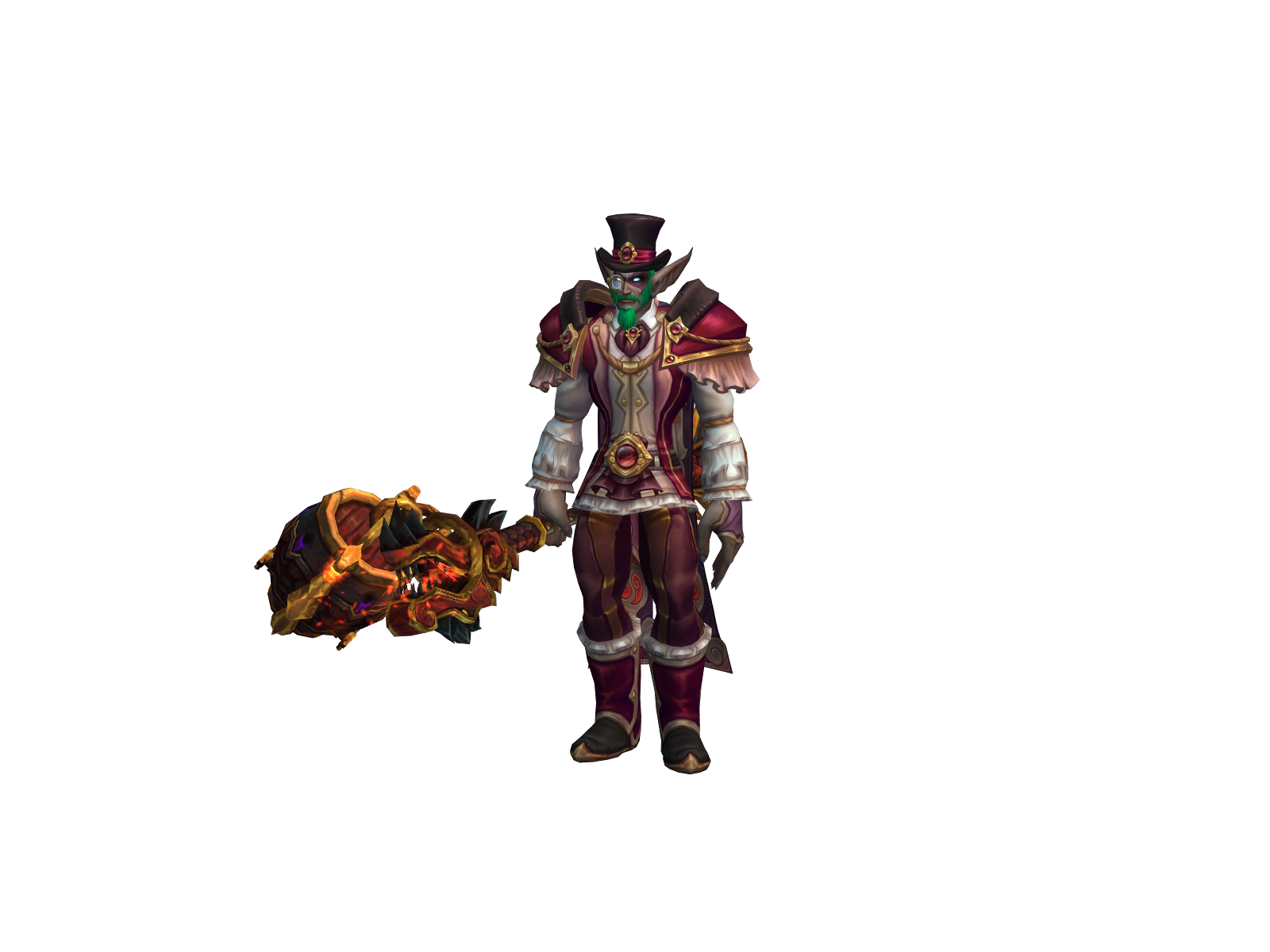 Bashier 3D character render
