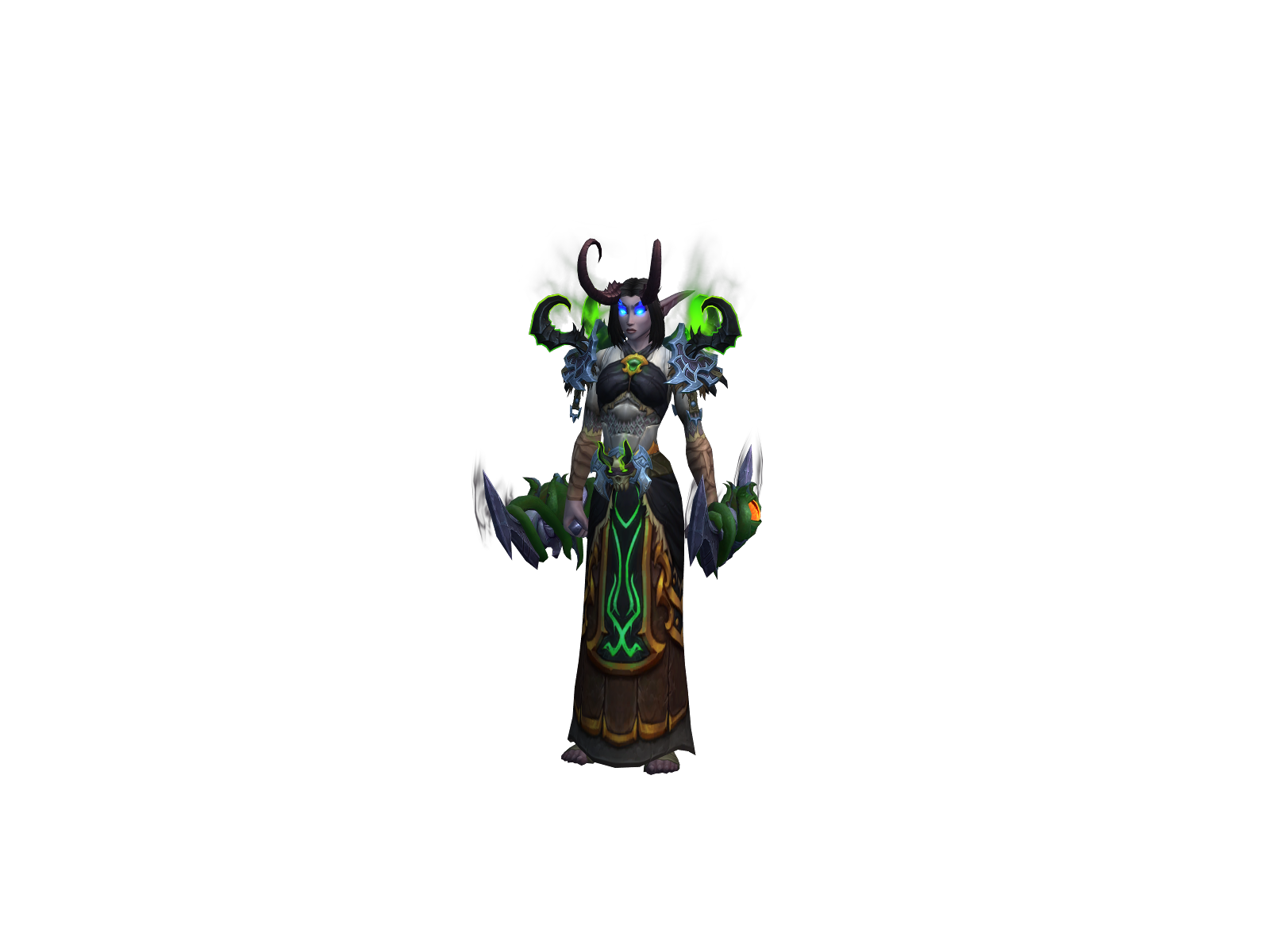 Solrac 3D character render