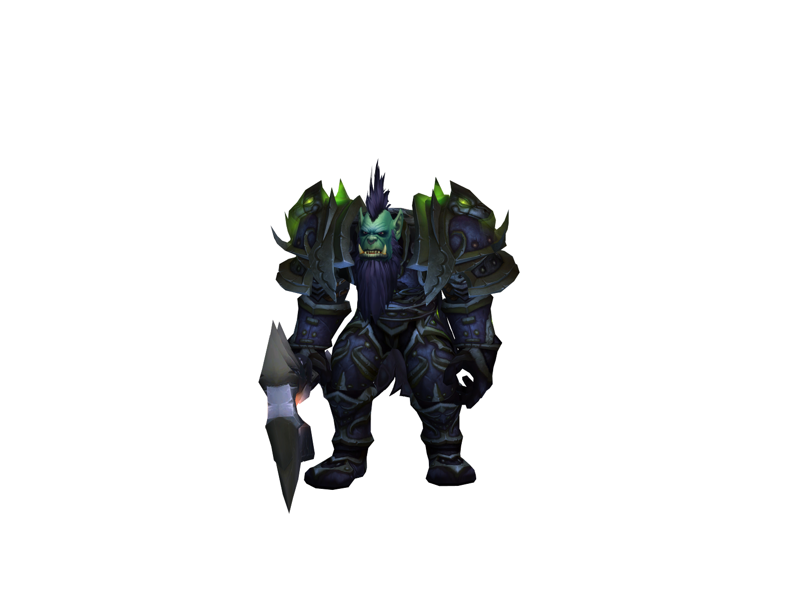 Whiteson 3D character render