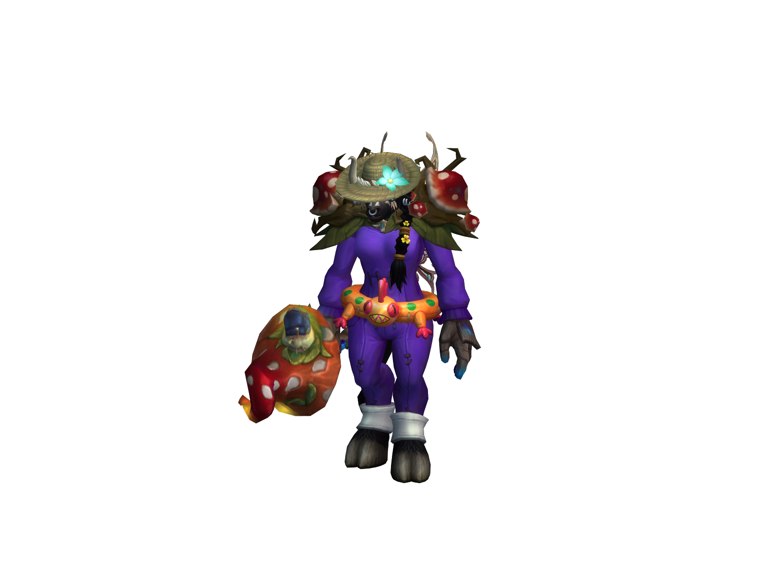 Nevermindx 3D character render