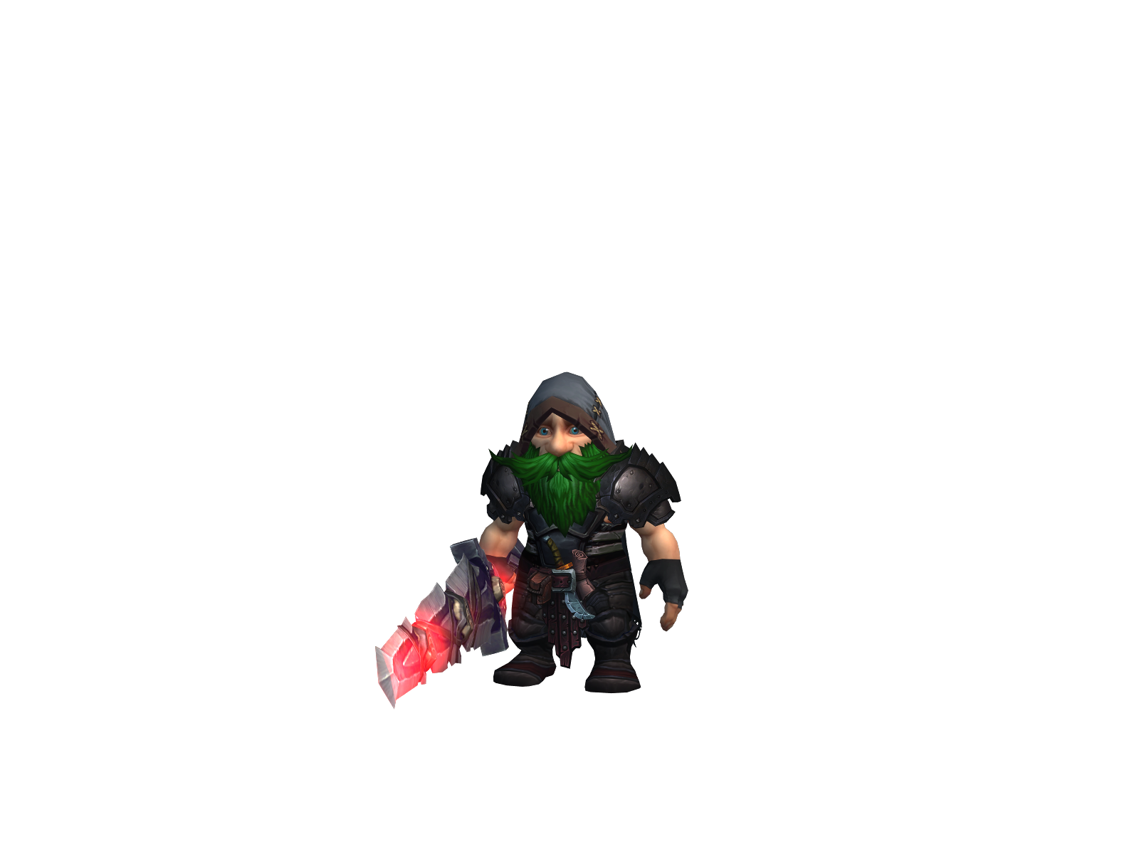 Okcaj 3D character render