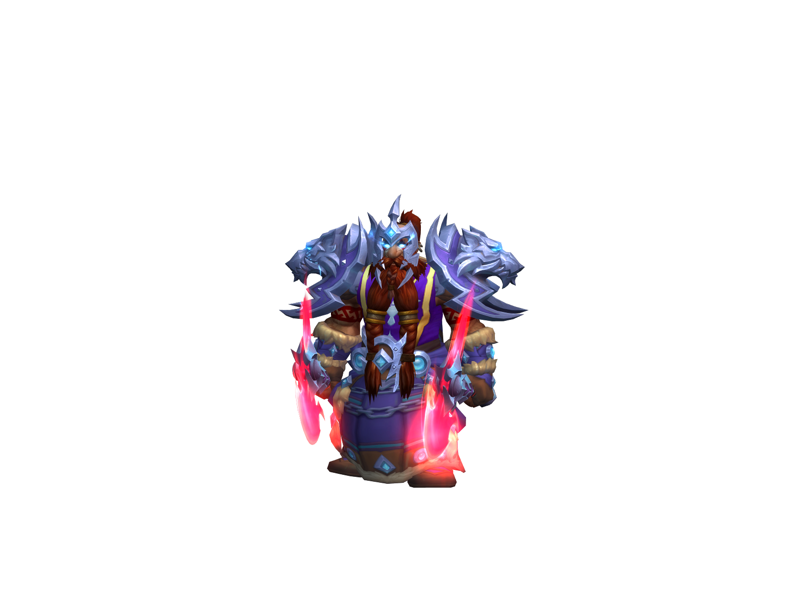 Wafflemanx 3D character render