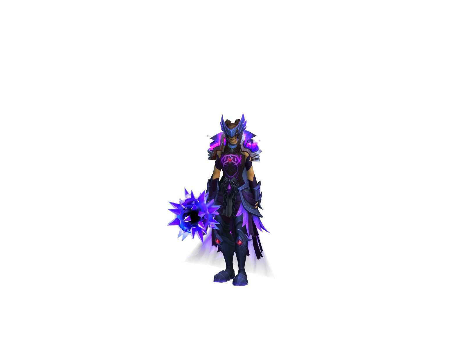 Burstyqt 3D character render