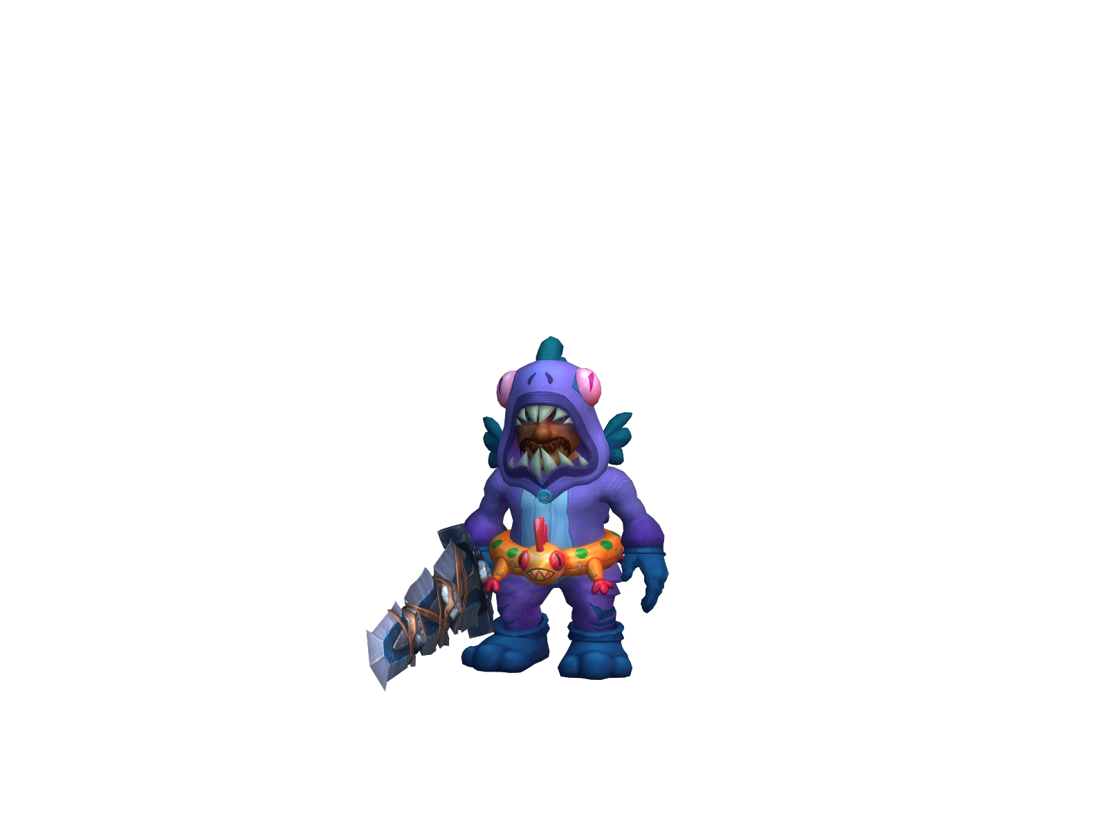 Torpidaegis 3D character render