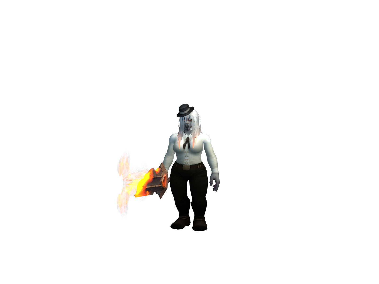 Jblret 3D character render