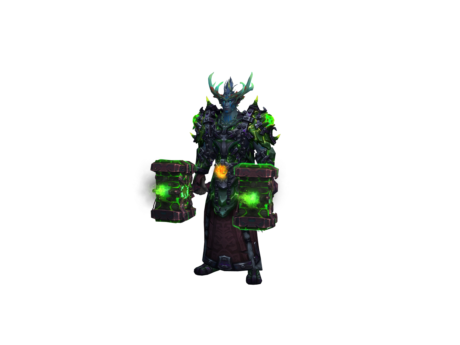 Maybemental 3D character render