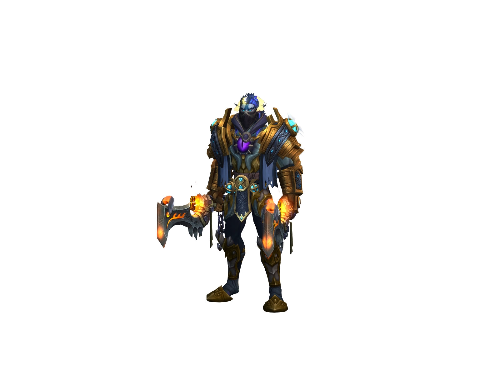 Tarq 3D character render