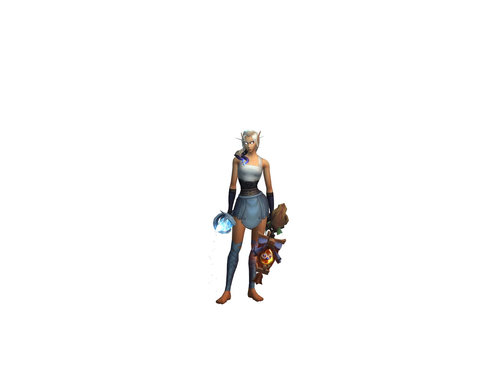 Metkand 3D character render