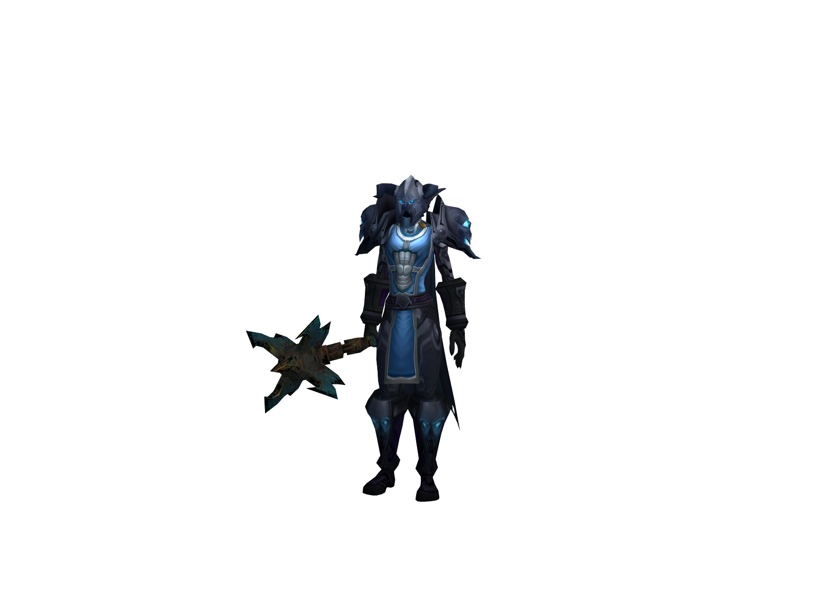 Necrose 3D character render