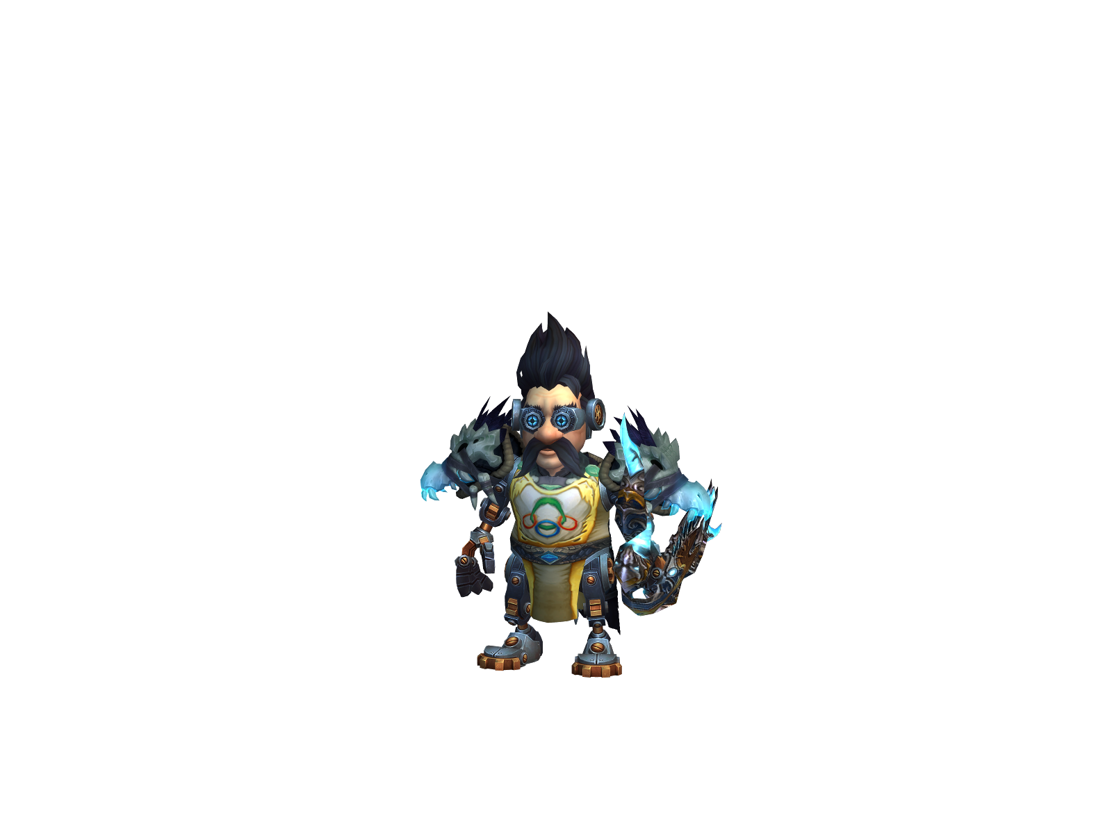 Simpbot 3D character render