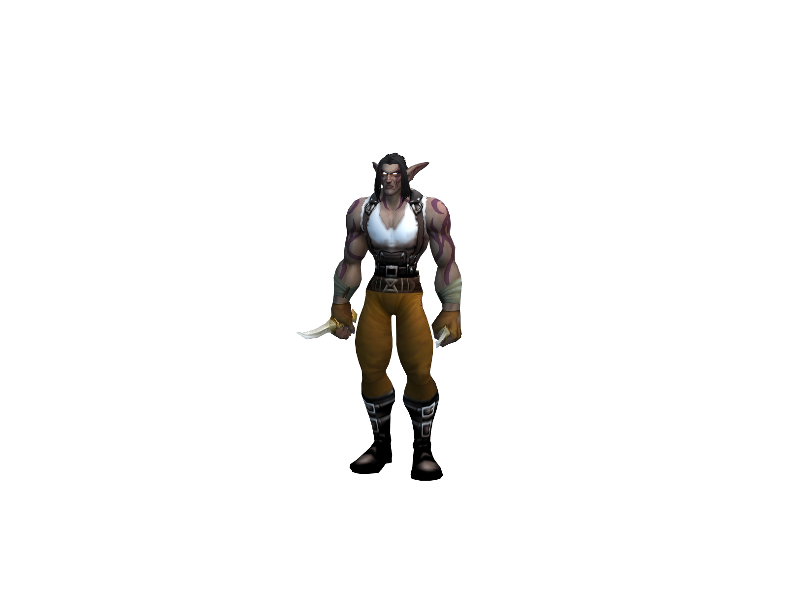 Rahnuk 3D character render
