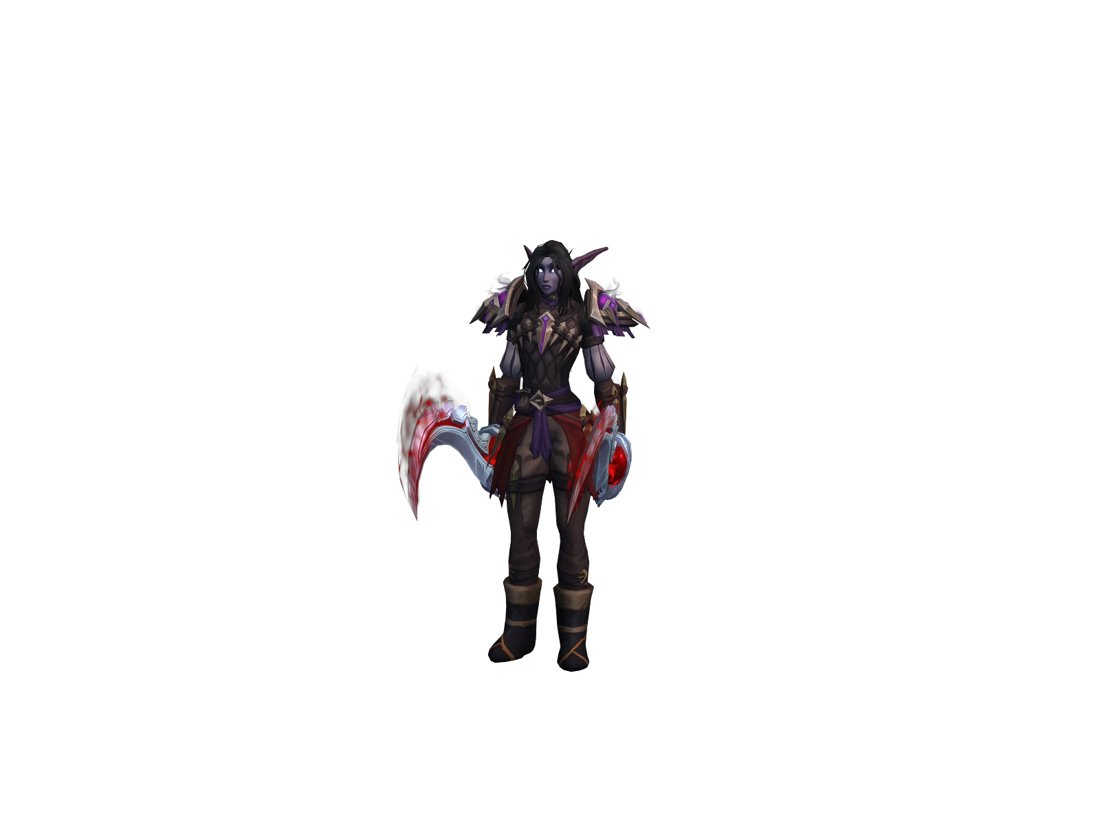 Rooms 3D character render