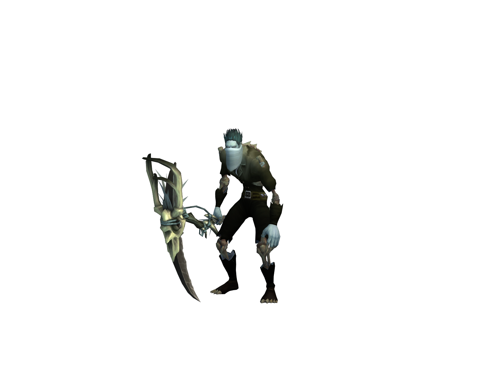 Sadbones 3D character render
