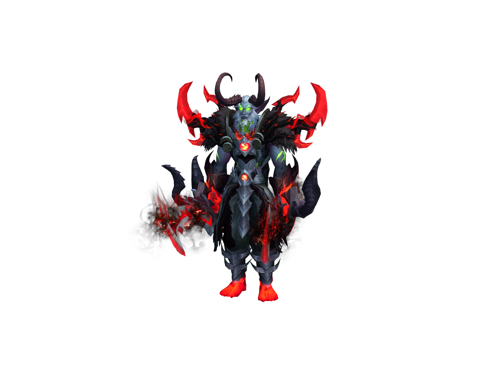 Hávok 3D character render