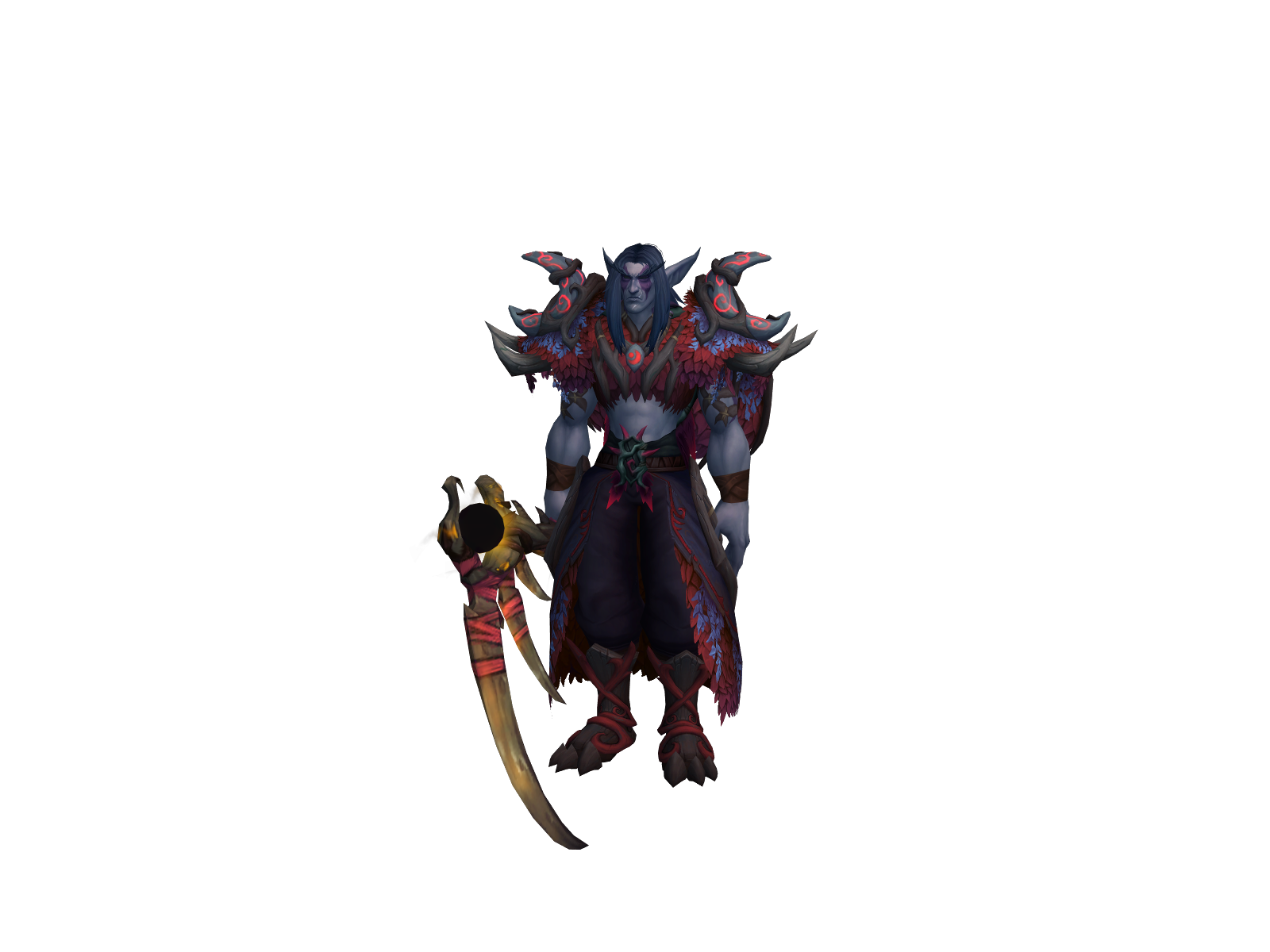Mourningwøød 3D character render