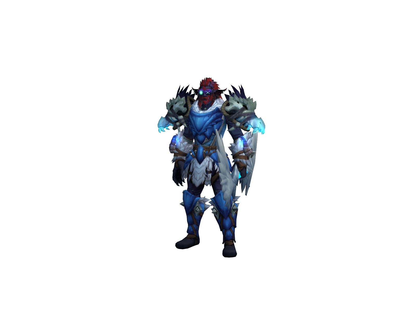 Methben 3D character render