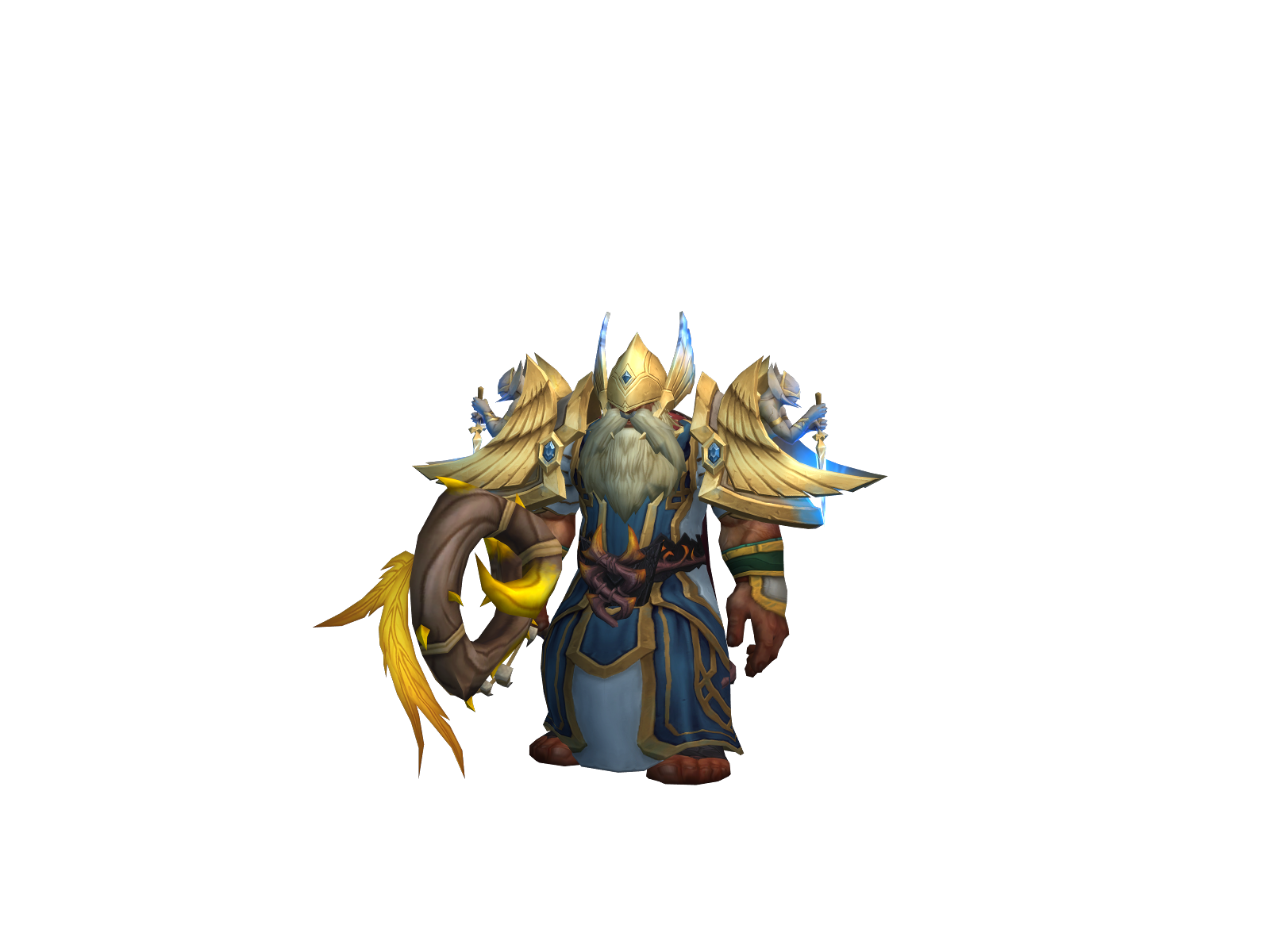 Gwounder 3D character render