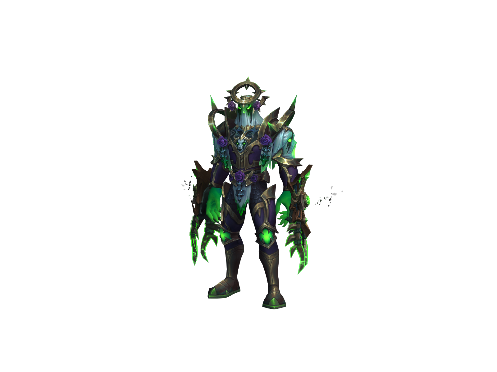 Oblivionh 3D character render