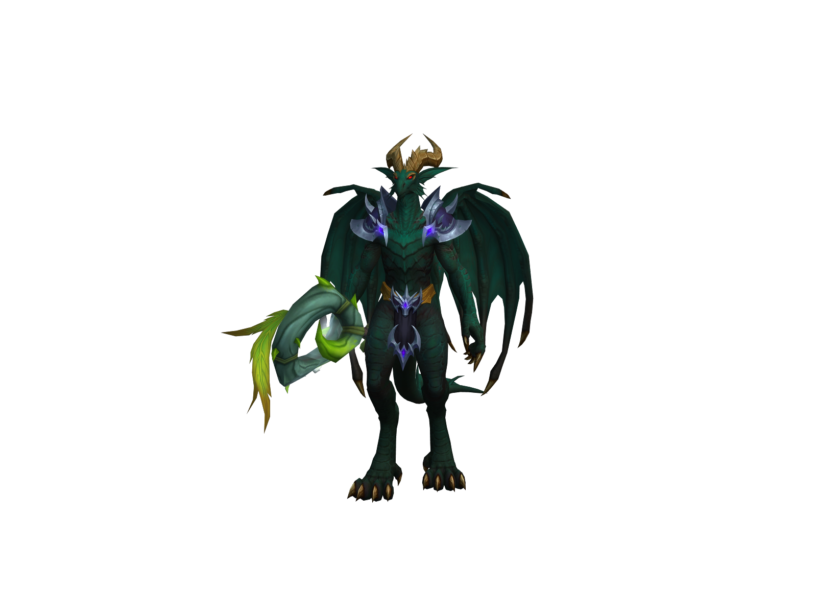 Laceswap 3D character render