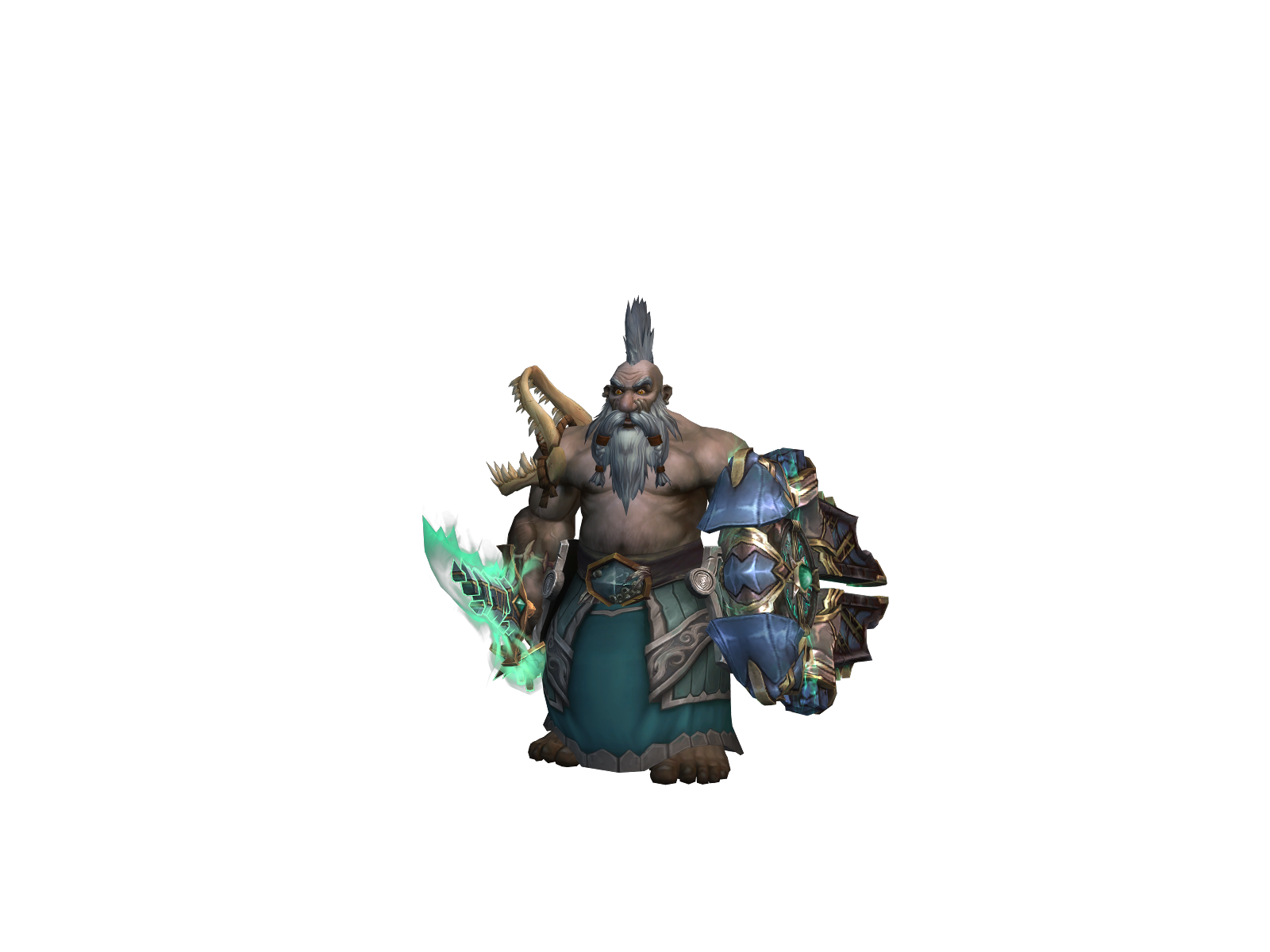 Spirituals 3D character render