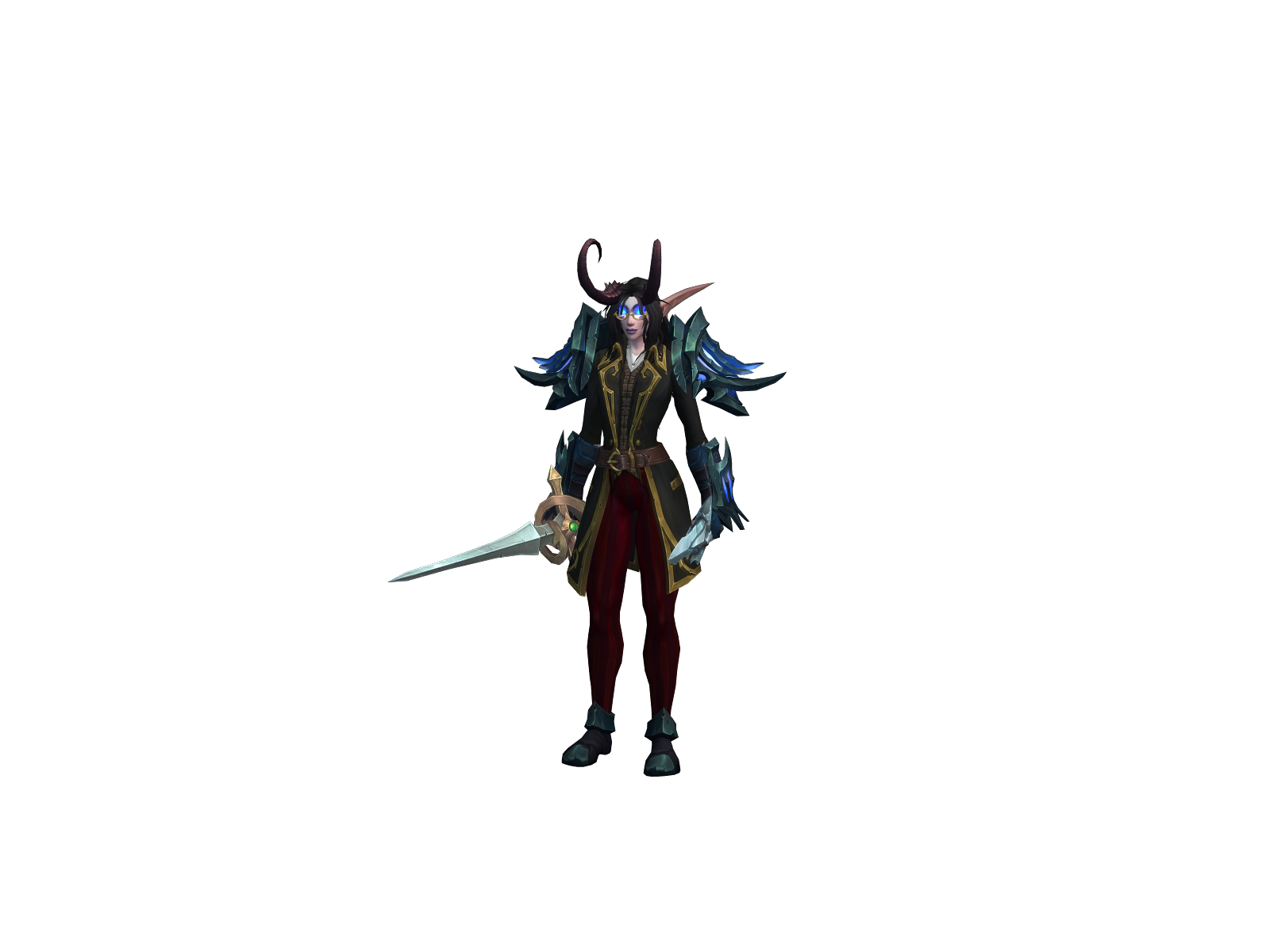 Smolbrain 3D character render