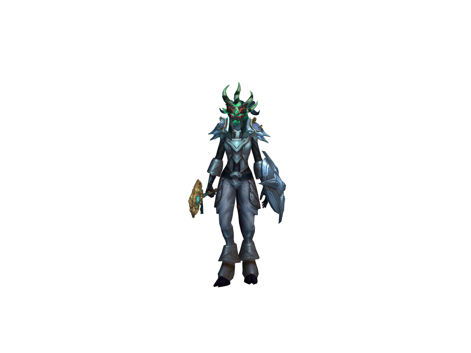Barberah 3D character render