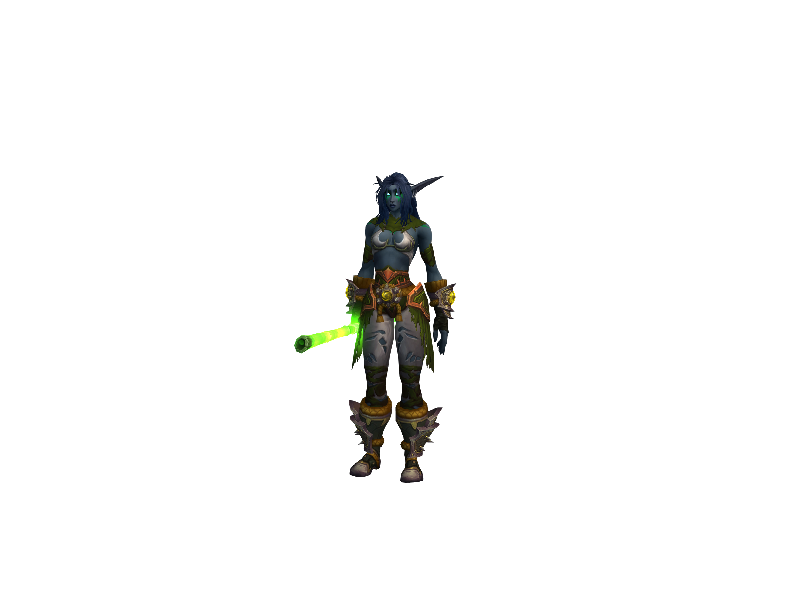 Shinkick 3D character render
