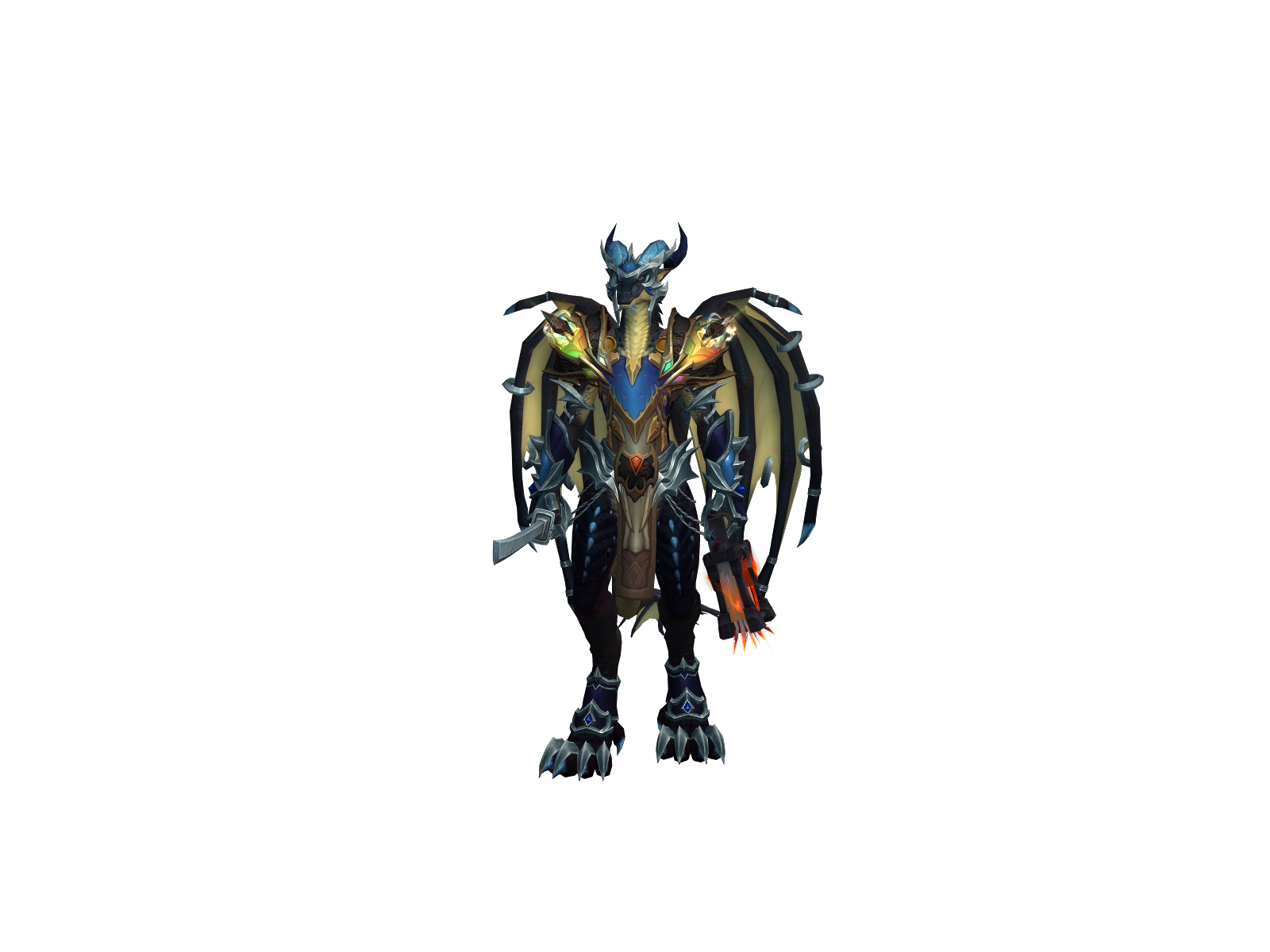 Azyrwen 3D character render
