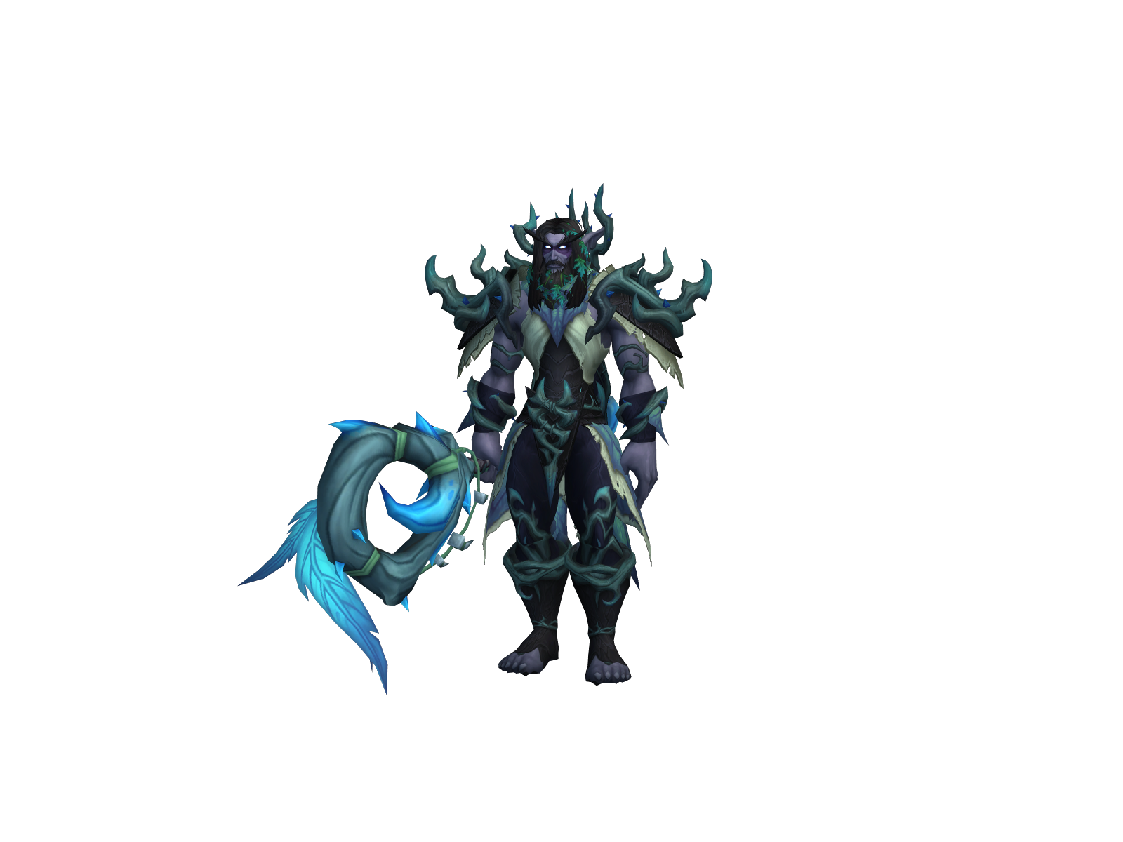 Pláto 3D character render