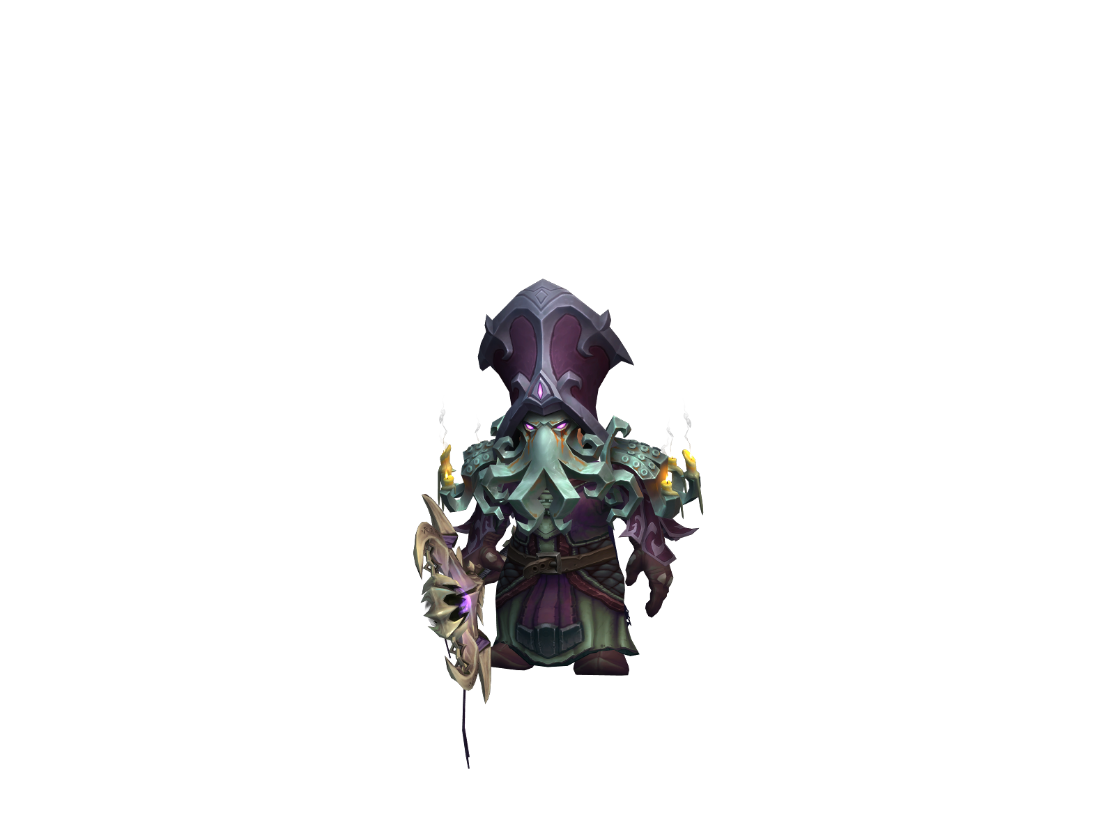 Souldusta 3D character render