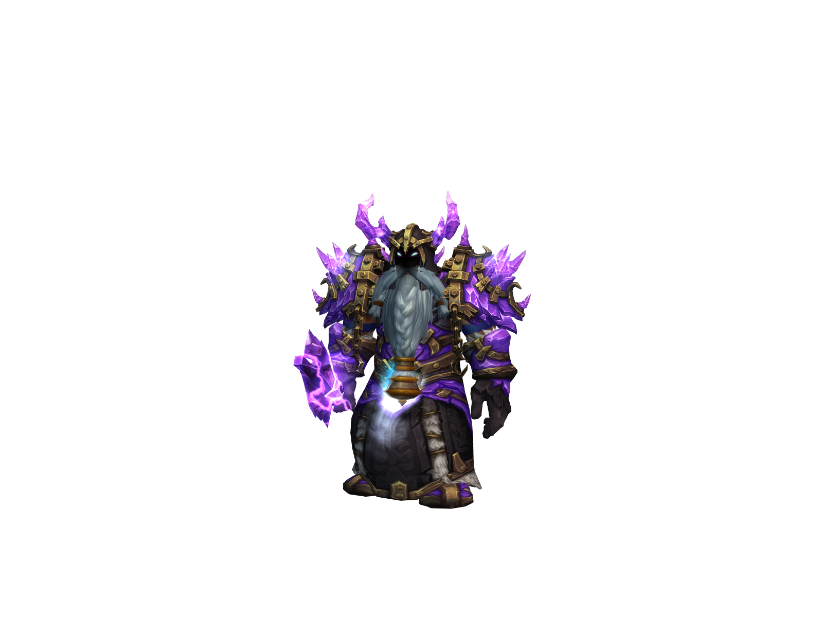 Shamlando 3D character render