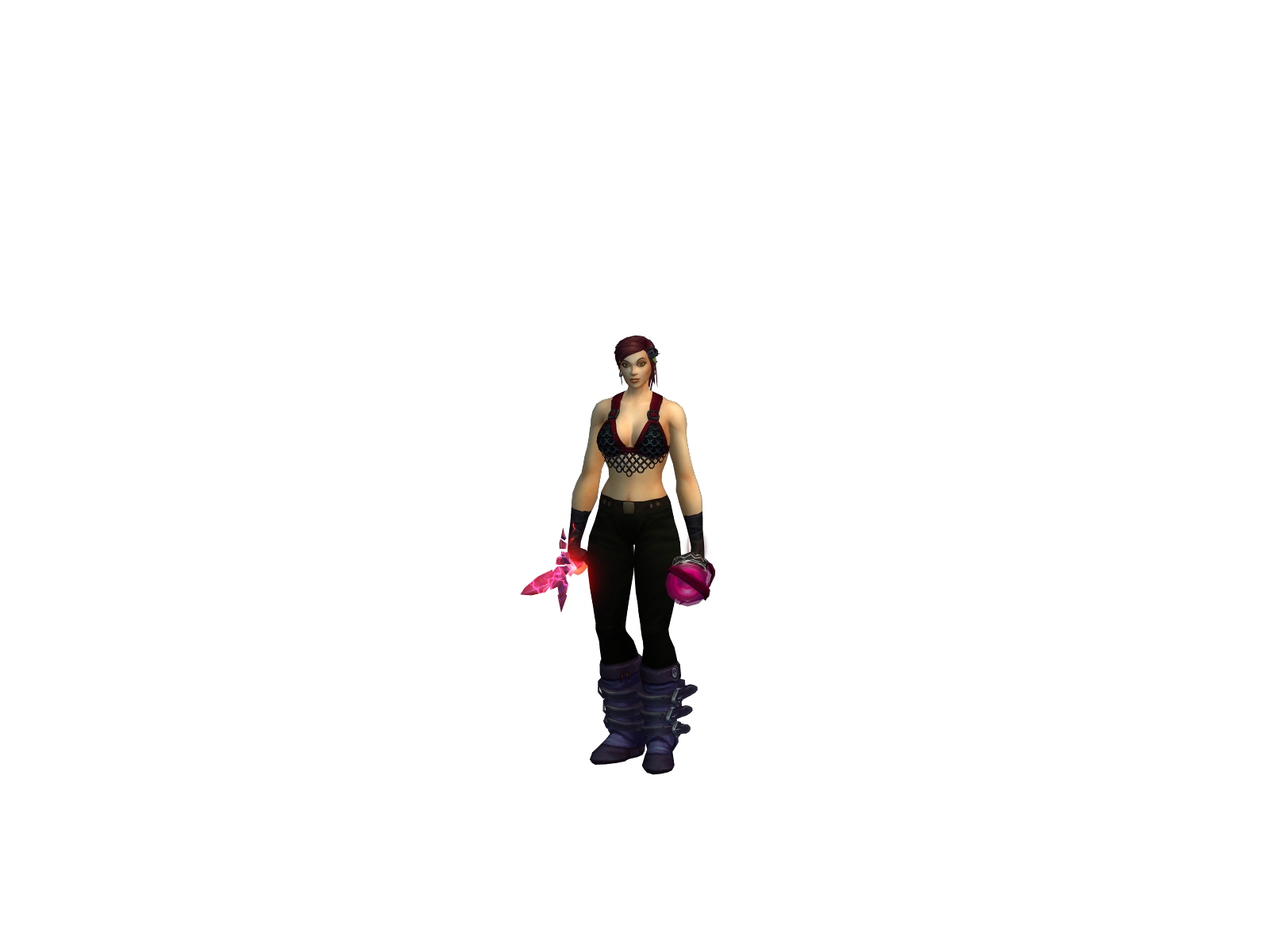 Tamakozuki 3D character render